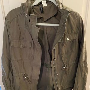 H&M Green Army / Cargo Jacket
